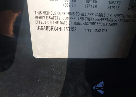 2017 Cadillac Ats Luxury z USA, uszkodzony, nr VIN 1G6AB5RX4H0153152